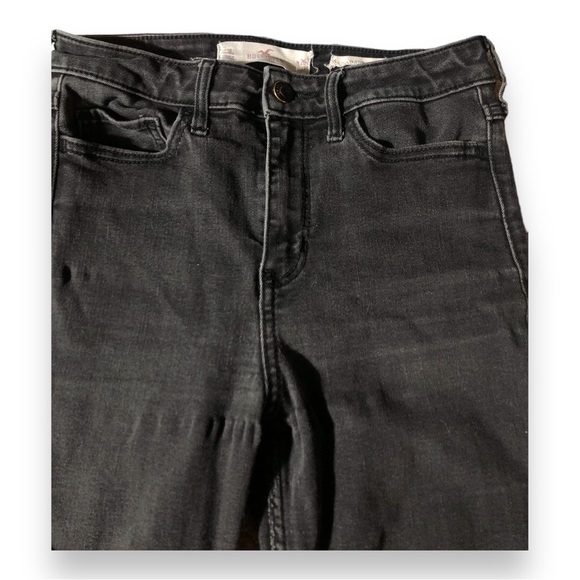 Hollister faded black skinny jeans size 26/32 - Picture 3 of 4